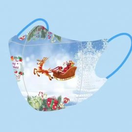 Christmas Masks For Children Aged 3-12