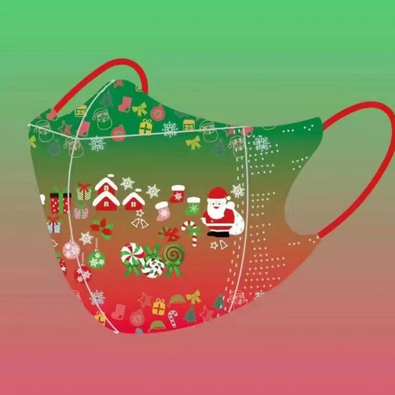 Christmas Masks For Children Aged 3-12