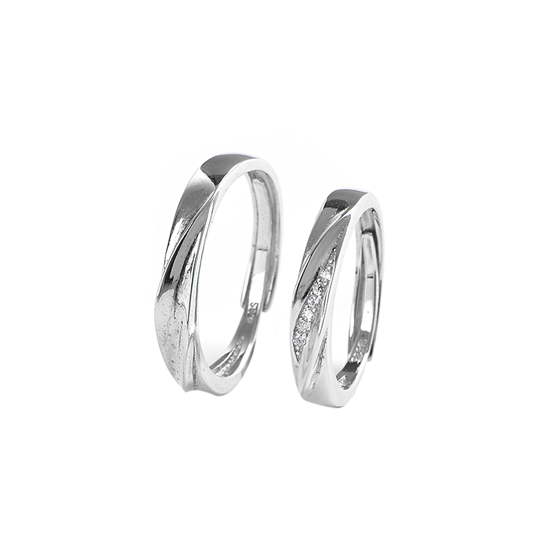 Mobius Ring Couple Ring S925 Sterling Silver C005